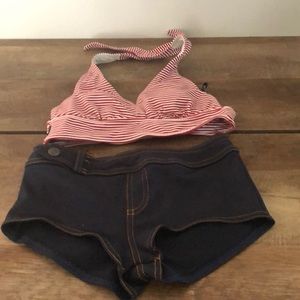 Anne Cole two piece super cute worn and once